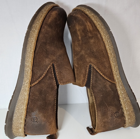 Born Bryson 10.5 Men's Leather Leather Slip On Men's Shoes NEW / display pair - Picture 7 of 16